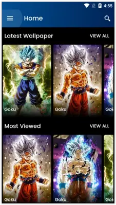 Goku Super DBZ WP HD android App screenshot 0